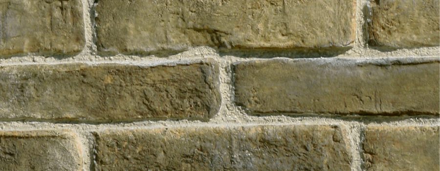 Pietra ricostruita collezione Antico mattone Giallo